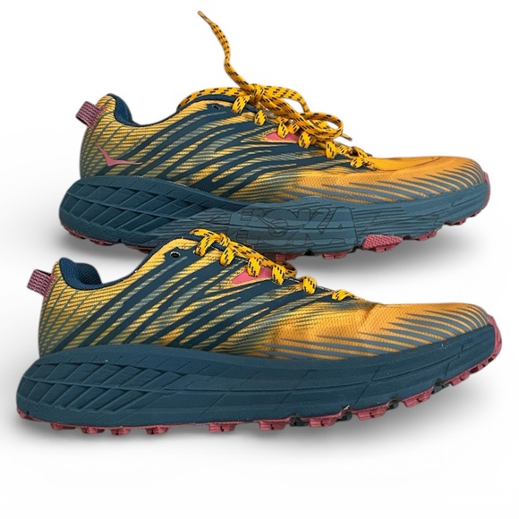 Hoka One One Shoes - Hoka One One Speedgoat 4 Trail Running Shoes Sneakers Womens 7.5 Hiking Gorpcore